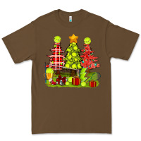 Cacao Christmas With Tennis Trees Premium Tee - BundleAndBundleShop