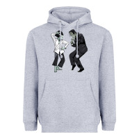 Heather Grey pulp frankenstein Heavyweight Hoodie - tuanDangUi