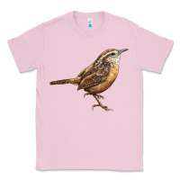 Bubblegum Pink Ccarolina Wren Classic Tee - LillyAllenDesigns