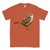 Copper Ccarolina Wren Classic Tee - LillyAllenDesigns