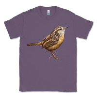 Lavender Ccarolina Wren Classic Tee - LillyAllenDesigns