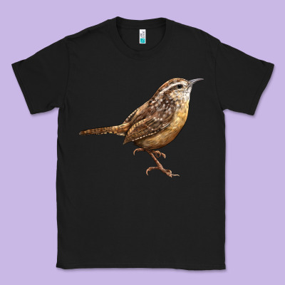 Ccarolina Wren Classic Tee Designed By Lillyallendesigns