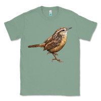 Sage Ccarolina Wren Classic Tee - LillyAllenDesigns