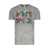 Cloud Rock Auntie Like a Mom Only Cooler Vintage Tee - texasbilliewilder