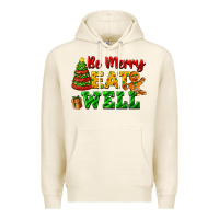 Tofu be merry eat well Premium Hoodie - FaDigitalArtStudio