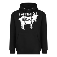 Black i am the g.o.a.t. greatest of all time athletics g Heavyweight Hoodie - tuanDangUi