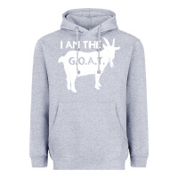 Heather Grey i am the g.o.a.t. greatest of all time athletics g Heavyweight Hoodie - tuanDangUi