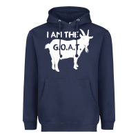Navy i am the g.o.a.t. greatest of all time athletics g Heavyweight Hoodie - tuanDangUi