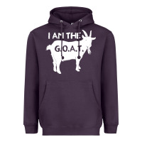 Plum i am the g.o.a.t. greatest of all time athletics g Heavyweight Hoodie - tuanDangUi