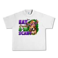 Lunar Rock Eat Drink and Be Scary with Halloween Urban Heavy Tee - texasbilliewilder