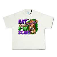 Pistachio Eat Drink and Be Scary with Halloween Urban Heavy Tee - texasbilliewilder