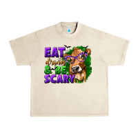 Sandshell Eat Drink and Be Scary with Halloween Urban Heavy Tee - texasbilliewilder