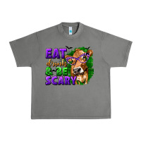 Tornado Eat Drink and Be Scary with Halloween Urban Heavy Tee - texasbilliewilder