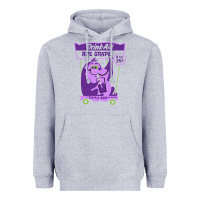 Heather Grey ape grape Heavyweight Hoodie - tuanDangUi