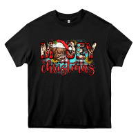 Black mooey christmas sunflower Heavy Core Tee - JahusDesignShop