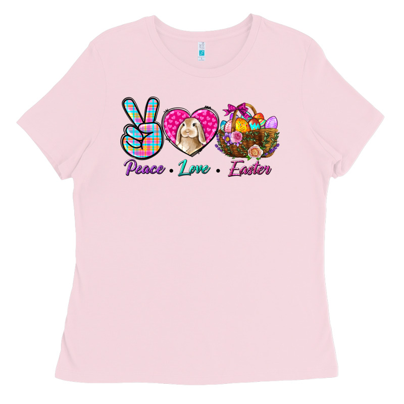 Peace Love Easter Ladies Tee by BundleAndBundleShop | Teevron