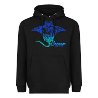 Cancun Sea Stingray Mexico Matching Family Vacatio Heavyweight Hoodie | Teevron