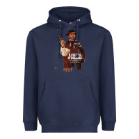 Navy a fistful of dollars vintage Heavyweight Hoodie - tuanDangUi