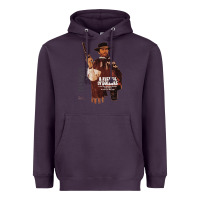 Plum a fistful of dollars vintage Heavyweight Hoodie - tuanDangUi