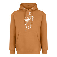 Meerkat ray lamontagne   white stencil 1 Heavyweight Hoodie - tuanDangUi