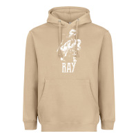 Mushroom ray lamontagne   white stencil 1 Heavyweight Hoodie - tuanDangUi