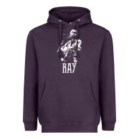 Plum ray lamontagne   white stencil 1 Heavyweight Hoodie - tuanDangUi