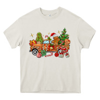 Christmas Gingerbread Truck Heavy Core Tee | Teevron