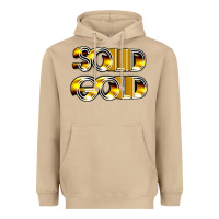 Mushroom solid gold 1980s tv show pop music Heavyweight Hoodie - tuanDangUi