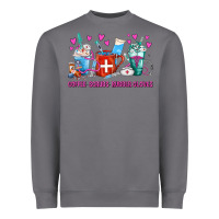 Storm Coffee Nurse Repeat Nurse Coffee Cups Heavyweight Sweatshirt - FaDigitalArtStudio