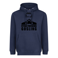 Navy ryan fucking gosling Heavyweight Hoodie - tuanDangUi