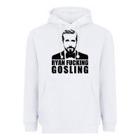 White ryan fucking gosling Heavyweight Hoodie - tuanDangUi