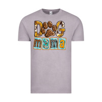 Vintage Zinc Dog Mama with Paw Vintage Tee - texasbilliewilder