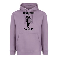 Lavender lawrence welk   name   the black stencil Heavyweight Hoodie - tuanDangUi