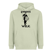 Matcha lawrence welk   name   the black stencil Heavyweight Hoodie - tuanDangUi