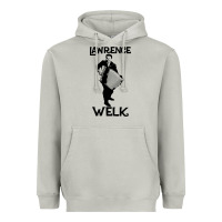 Moon Dust lawrence welk   name   the black stencil Heavyweight Hoodie - tuanDangUi