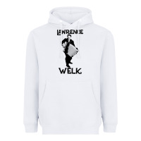 White lawrence welk   name   the black stencil Heavyweight Hoodie - tuanDangUi