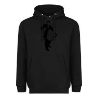 Black lawrence welk   no name   the black stencil Heavyweight Hoodie - tuanDangUi