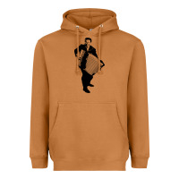 Meerkat lawrence welk   no name   the black stencil Heavyweight Hoodie - tuanDangUi