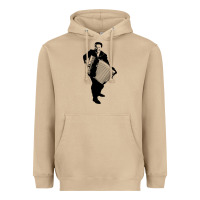 Mushroom lawrence welk   no name   the black stencil Heavyweight Hoodie - tuanDangUi