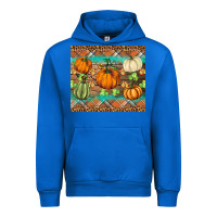 Cobalt fall pumpkin Urban Hoodie - BarkalooDesign