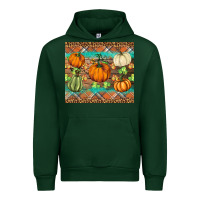 Foreset Green fall pumpkin Urban Hoodie - BarkalooDesign