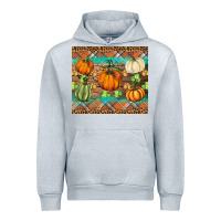 Heather Grey fall pumpkin Urban Hoodie - BarkalooDesign