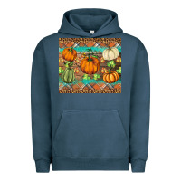 Pigment Midnight Navy fall pumpkin Urban Hoodie - BarkalooDesign