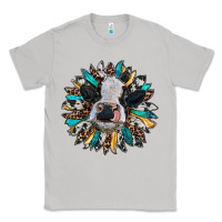 Moon Dust baby cow with sunflower Classic Tee - RanaPortraitStore