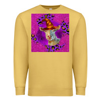 Antique Gold Halloween Saanen Goat Premium Sweatshirt - LillyAllenDesigns