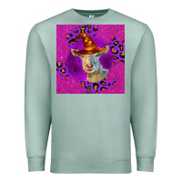 Seafoam Halloween Saanen Goat Premium Sweatshirt - LillyAllenDesigns