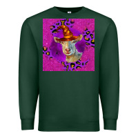 Sports Green Halloween Saanen Goat Premium Sweatshirt - LillyAllenDesigns