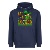 Navy lets get lucked up st patricks Heavyweight Hoodie - LillyAllenDesigns