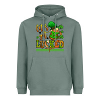 Sage lets get lucked up st patricks Heavyweight Hoodie - LillyAllenDesigns