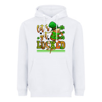 White lets get lucked up st patricks Heavyweight Hoodie - LillyAllenDesigns